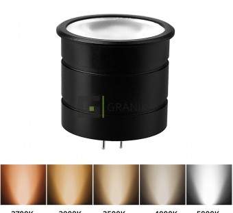 MR11 регулируемая, GU4, 12V, CCT 2700-5000K, 36/60°, 3W
