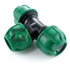 Компрессионный тройник, 32мм x 32мм х 32мм, Irritec