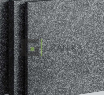 Плита для мощения Гранит Steel Black