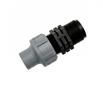 Муфта компрессионная BF-IM-82-75 Lock, 16ммх3/4НР для трубы капельной