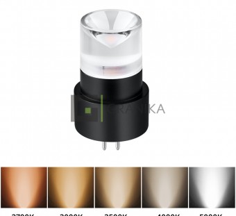 G4 регулируемая, 12V, CCT 2700-5000K, 360°, 2.5W