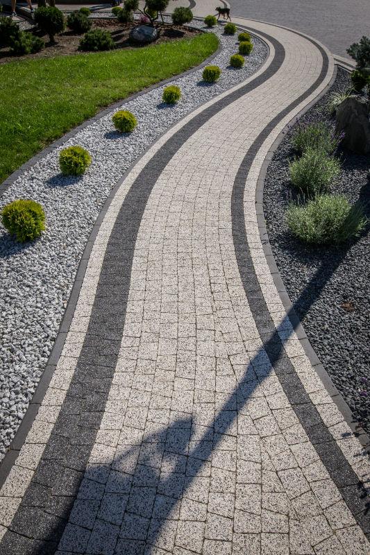 Плитка тротуарная плитка в ландшафтном дизайне фото